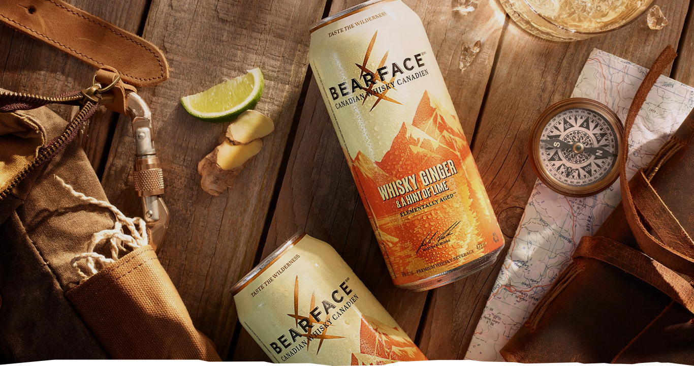 Bearface whisky made in Bear Country