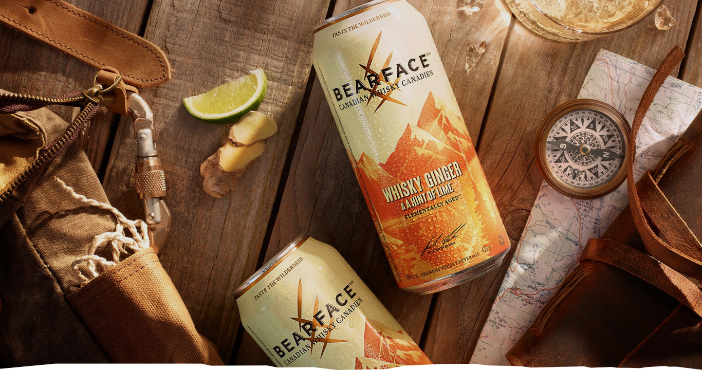 Bearface whisky made in Bear Country